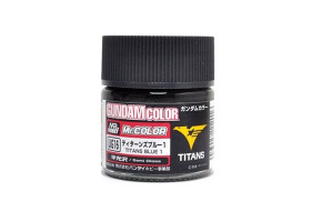 Nitro based acrylic paint Gundam Color (10ml) Titans Blue Mr.Color UG16