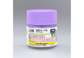 Nitro based acrylic paint Gundam Color (10ml) MS Purple Mr.Color UG8