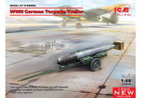 WWII German Torpedo Trailer - World War II German torpedo trailer