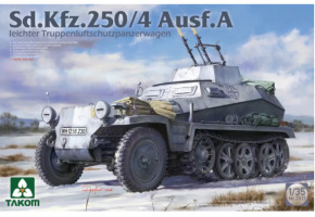 Збірна модель 1/35 Німецьки легкий БМП часів Другої світової війни Sd.Kfz.250/4 Takom 2211