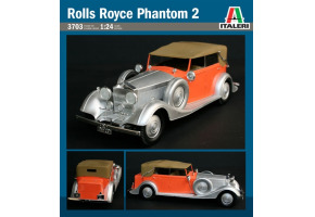 Збірна модель 1/24 Автомобіль Rolls-Royce Phantom II Italeri 3703