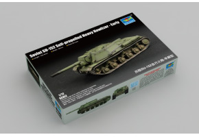 Assembly model 1/72 self-propelled gun SU-152 early modification Trumpeter 07129