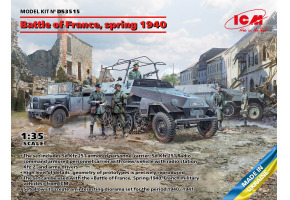1/35 Battle of France Spring 1940 Model Building ICMDS3515