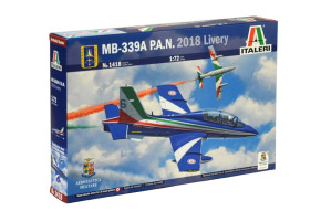Збірна модель 1/72 Літак MB-339A P.A.N. 2018 Livery Italeri 1418