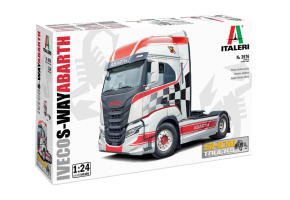 Збірна модель 1/24 Вантажний автомобіль / тягач Iveco S-Way Abarth Italeri 3976