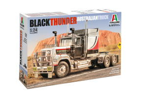 Збірна модель 1/24 Вантажні автомобілі / тягачі BLACK THUNDER Australian truck Italeri 90727