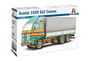 Збірна модель 1/24 Вантажний автомобіль Scania 142H 6x2 Canvas Italeri 90762