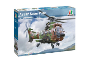 Збірна модель 1/72 Вертоліт AS332 Super Puma Italeri 91096