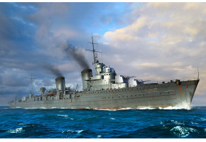 model of the destroyer "Tashkent" 1942