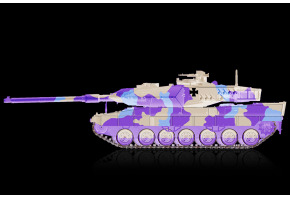 Збірна модель 1/72 Німецький основний бойовий танк Леопард 2А6 Trumpeter 07191