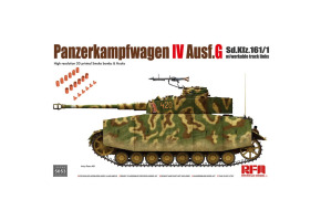 Збірна модель 1/35 Танк Panzerkampfwagen IV Ausf.G Sd.Kfz.161/1 Rye Field Model RM-5053