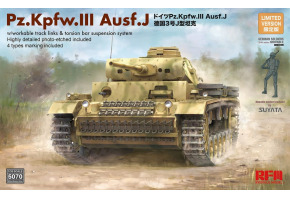 Сборная модель 1/35 Танк Pz.Kpfw.III Ausf.J РФМ 5070
