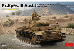 Сборная модель 1/35 Танк Pz.Kpfw.III Ausf.J с полным интерьером РФМ 5072