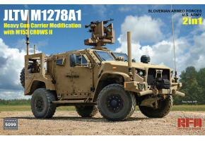Збірна модель 1/35 Бронеавтомобіль JLTV M1278A1 з M153 CROWS II (2в1) Rye Field Model RM-5099