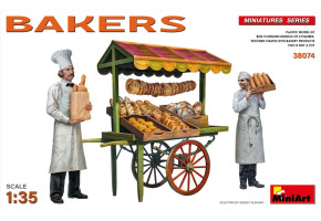 Збірна модель 1/35 Фігури Пекарі Miniart 38074
