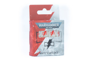 Ігрові куби Warhammer 40000: WHITE SCARS DICE