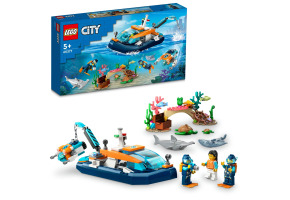 Конструктор LEGO City Исследовательская подводная лодка 60377