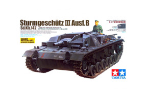 Збірна модель 1/35 Німецька САУ Sturmgeschütz III AUSF.B Tamiya 35281