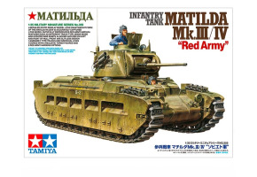 Збірна модель 1/35 Танк "Матильда" MK III/IV RED ARMY Tamiya 35355