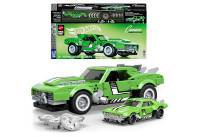 Коллекционная машинка-конструктор Hot Wheels Brick Shop Speed Custom ’68 Camaro (JFT16)