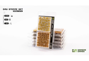 Набір пучків трави сухий степ Dry Steppe (4-6 мм) Gamers Grass GGSET-DS