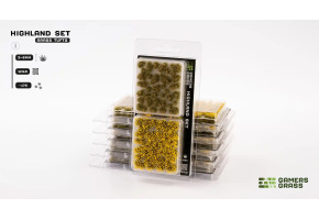 Набір пучків трави гірські Highland Tuft (4-6 мм) Gamers Grass GGSET-HL