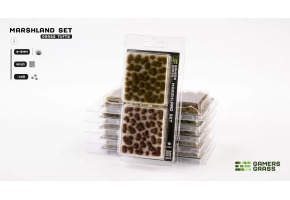 Набір пучків трави болотиста Marshland (4-6 мм) Gamers Grass GGSET-ML