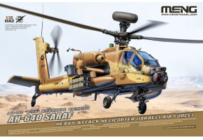 Збірна модель 1/35 Вертоліт AH-64D Saraf (ВПС Ізраїлю) Meng QS-005