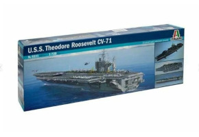 Збірна модель 1/720 Авіаносець США Roosevelt Italeri 5531