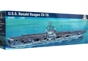 Збірна модель 1/720 Авіаносець ВМС США Ronald Reagan Italeri 5533