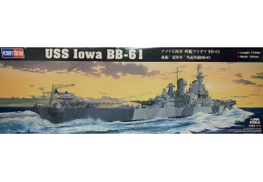 Сборная модель корабля США Айова BB-61