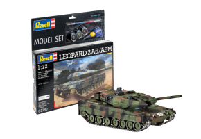 Сборная модель 1/72 танк Model Set Леопард 2A6/A6M Revell 63180