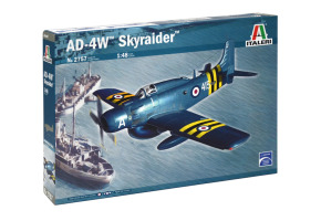 Збірна модель 1/48 Літак AD-4W Skyraider Italeri 2757