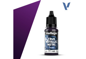 Акрилова фарба Аметистово-фіолетовий Темний тон (Amethyst Purple Shade) Vallejo True Metallic Metal VAL 77148