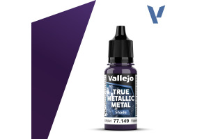 Акрилова фарба Небесно-фіолетовий Темний тон (Celestial Violet Shade) Vallejo True Metallic Metal VAL 77149