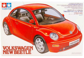 Збірна модель1/24 Автомобіль Volkswagen New Beetle Tamiya 24200