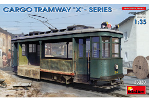 Scale model 1/35 Freight tram series “X” MiniArt 38030