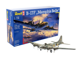 Збірна модель 1/72 Літак B-17F "Memphis Belle" Revell 04279