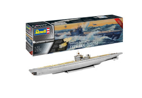 Збірна модель 1/72 Німецький підводний човен типу IX C (U505) Revell 05180