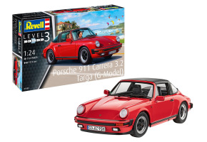 Збірна модель 1/24 Автомобіль Porsche 911 Carrera 3.2 Targa (G-Model) Revell 07689