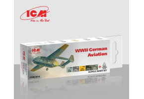 Acrylic paint set of the German aviation of the Second World War