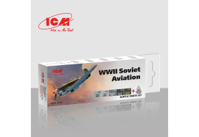 A set of acrylic paints for the Soviet aviation of the Great Patriotic War