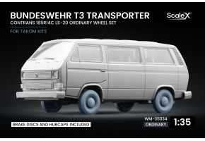 Набір коліс Contrans LS-20 для Bundeswehr T3 від Takom ScaleX WM-35034