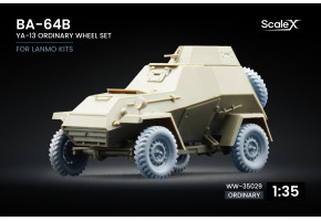 Набір коліс Я-13 для БА-64Б від LANMO ScaleX WW-35029