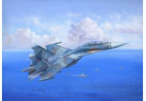 Збірна модель винищувача Su-27UB Flanker C