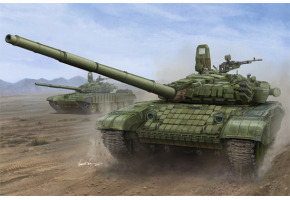 Збірна модель 1/16 Танк T-72B1 З реактивною бронею Контакт-1 Trumpeter 00925