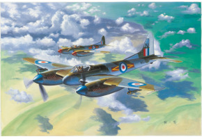 Збірна модель 1/48 Літак De Havilland "Wasp" F.3 Fighter Trumpeter 02894