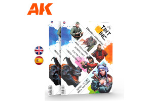 Журнал - Фігури та історії випуск 4. TINT INC серія (англ. мовою) AK-interactive AK536