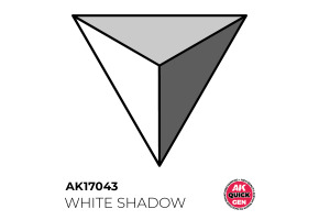 Акрилова фарба WHITE SHADOW / Біла тінь QUICK GEN COLOR AK-interactive AK 17043
