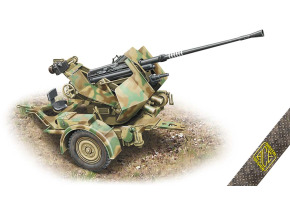 Збірна модель 1/72 3,7 см зенітна зброя Flak. 36 з допоміжним шасі Sd.Ah.52 ACE 72570